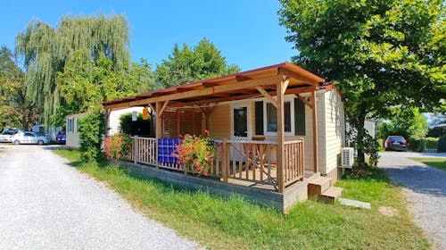 Camping Bela krajina - Družinski oddih ob Kolpi, Podzemelj, Gradac, Slovenija - 240 EUR - 2x nočitev v mobilni hiški za 3 osebe, Neomejena uporaba Kolpacabana funparka