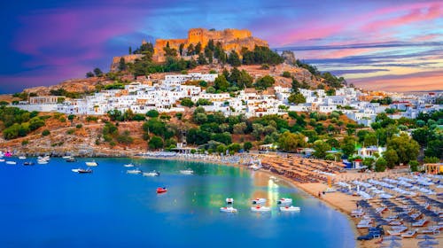 Poletne počitnice na grškem otoku Rodos, Rodos, Grčija - 1299 EUR - 7x nočitev v hotelu ali apartmaju za 2 osebi, 2x povratna letalska karta Budimpešta - Rodos - Budimpešte
