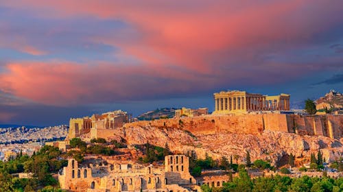 Atene z letom iz Ljubljane, Atene, Grčija - 1699 EUR - 7x nočitev v hotelu za 2 odrasli osebi i 1 otroka do 11,99 let, Zajtrk