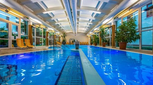 Drava Hotel Thermal Resort - Oddih v mestu Harkány, Harkány, Madžarska - 297 EUR - 2x nočitev v Classic dvoposteljni sobi za 2 osebi, Polpenzion (samopostrežni zajtrk in samopostrežna večerja)
