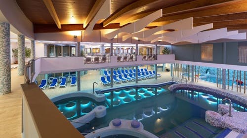Karos Spa Hotel - Wellness oddih med tednom, Zalakaros, Madžarska - 390 EUR - 3x nočitev v prostorni Spa Superior sobi za 2 osebi, Polpenzion (obilen samopostrežni zajtrk in samopostrežna večerja) v restavraciji Eden