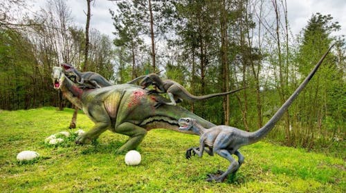 Dinopark Bled - Vstopnica za otroke , Lesce, Slovenija - 5,60 EUR - 1x vstopnica za Dinopark za 1 otroka (otroci od 3 let do 17,99 let), Uporaba 6D Dinokina