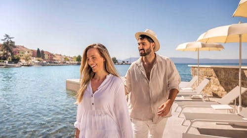 Veya Maradiso Hotel by Aminess - Poletje za pare na Krku, Njivice, otok Krk, Hrvaška - 1319 EUR - 7x nočitev v Standard dvoposteljni sobi za 2 osebi, Polpenzion