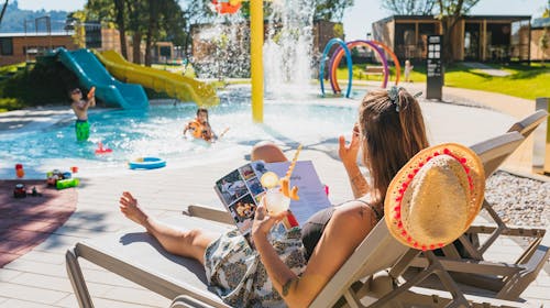 Terme Tuhelj Glamping Village - Pomladni oddih - Vita Family, Tuheljske Toplice, Hrvaška - 439 EUR - 2x nočitev v luksuzni mobilni hiški Vita Family za 6 oseb, Uporaba zunanjega termalnega bazena v Glamping Village Terme Tuhelj