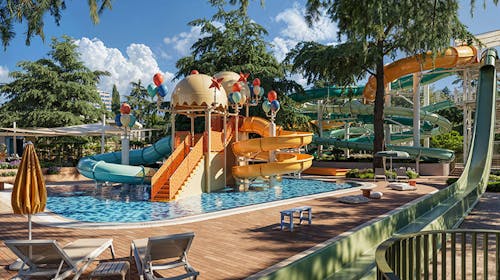 Valamar Diamant Hotel - Družinski poletni oddih v Poreču, Poreč, Istra, Hrvaška - 1055 EUR - 3x nočitev v sobi "Room 2+1" za 2 osebi (1 otrok do 13,99 let brezplačno), Polpenzion z vključenimi brezalkoholnimi negaziranimi pijačami iz avtomata ob obrokih