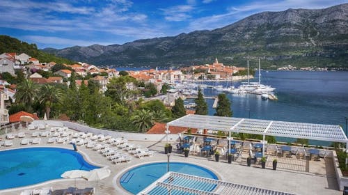 Marko Polo Maradiso Hotel by Aminess - Družinsko poletje na Korčuli, Korčula, Dalmacija, Hrvaška - 813 EUR - 4x nočitev v dvoposteljni Comfort sobi za 2 osebi (1 otrok do 9,99 let brezplačno), Polpenzion
