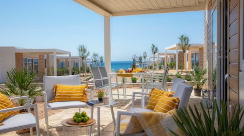Terra Park Phalaris - Družinsko poletje v popolnem kampu - Pinus Holiday Home, Novalja, Pag, Dalmacija, Hrvaška - 1276 EUR - 7x nočitev v Pinus Holiday Home za do 5 oseb (4 odrasle osebe in 1 otrok do 11,99 let), Posteljnina in brisače