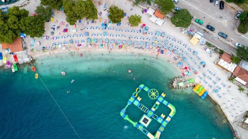 Hotel Omorika Annex - Last minute družinsko poletje s polnim penzionom, Crikvenica, Hrvaška - 699 EUR - 3x nočitev v dvoposteljni sobi z balkonom na morski strani v annexu za 2 osebi (2 otroka do 11,99 let brezplačno in 1 otrok do 2,99 let brezplačno), Polni penzion