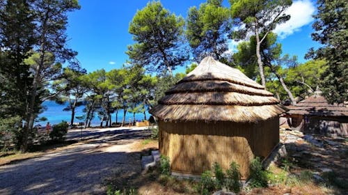 Pine Beach Pakoštane - Družinski all inclusive light oddih s športom in naravo - Posebna akcija, Pakoštane, Dalmacija, Hrvaška - 771 EUR - 3x nočitev v Comfort bungalovu (brez elektrike) za 3 osebe (2 otroka do 3,99 let brezplačno), All inclusive light