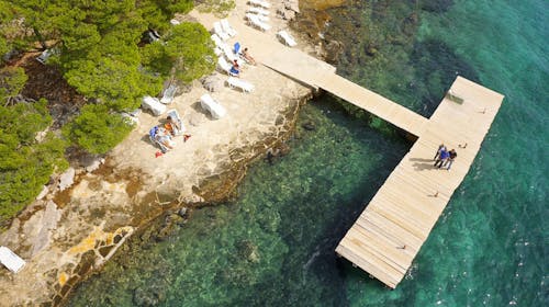 Pine Beach Pakoštane - All inclusive light oddih s športom in naravo - Posebna akcija, Pakoštane, Dalmacija, Hrvaška - 404 EUR - 3x nočitev v Standard bungalovu za 2 osebi, All inclusive light