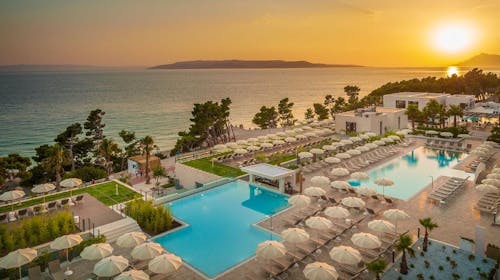 Aminess Laurel Khalani Hotel - Poletje v 5-zvezdičnem hotelu v Makarski, Makarska, Makarska riviera, Dalmacija, Hrvaška - 2924 EUR - 7x nočitev v Classic sobi za 2 osebi (1 otrok do 9,99 let brezplačno), Polpenzion (samopostrežni zajtrk in večerja)
