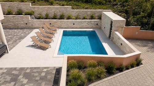 Noelia Pool Residence - September v apartmaju v Novalji, Novalja, Hrvaška - 172 EUR - 2x nočitev v enosobnem apartmaju (2+2) za 4 osebe, Uporaba zunanjega bazena