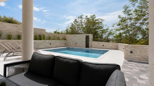 Noelia Pool Residence - September v apartmaju v Novalji, Novalja, Hrvaška - 258 EUR - 3x nočitev v enosobnem apartmaju (2+2) za 4 osebe, Uporaba zunanjega bazena
