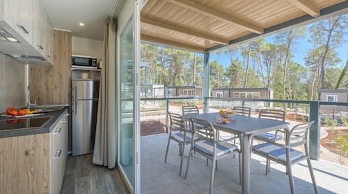 Santa Marina Boutique Camping - Družinski oddih v Poreču, Poreč, Istra, Hrvaška - 114 EUR - 2x nočitev v Family Prestige mobilni hiški za do 6 oseb, Posteljnina in brisače